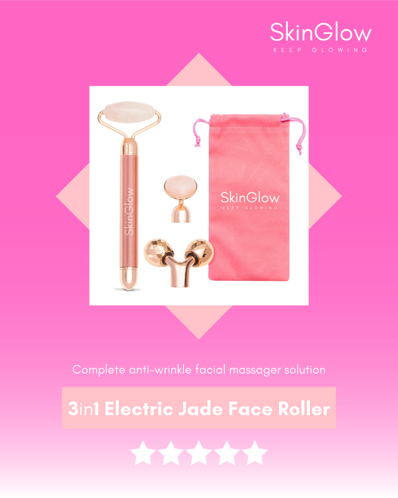 3in1 Electric Jade Face Roller - Smooth Skin Today